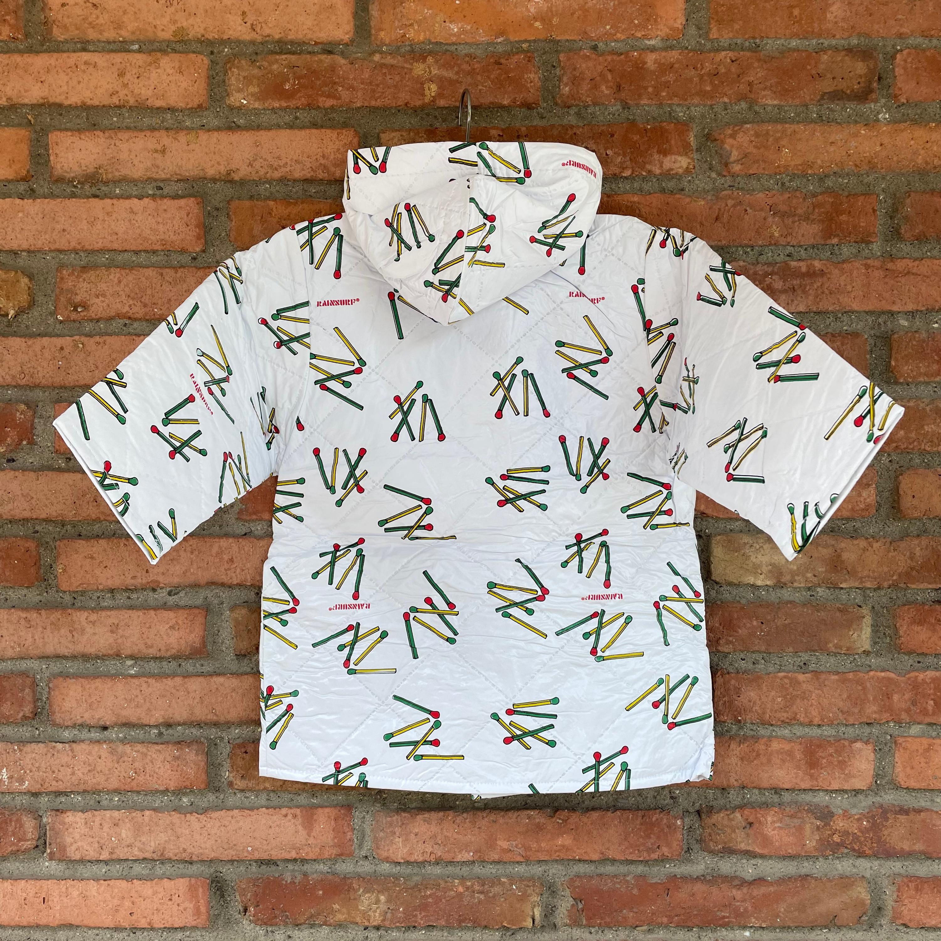 Imperméable allumettes blanc 3 à 6 ans