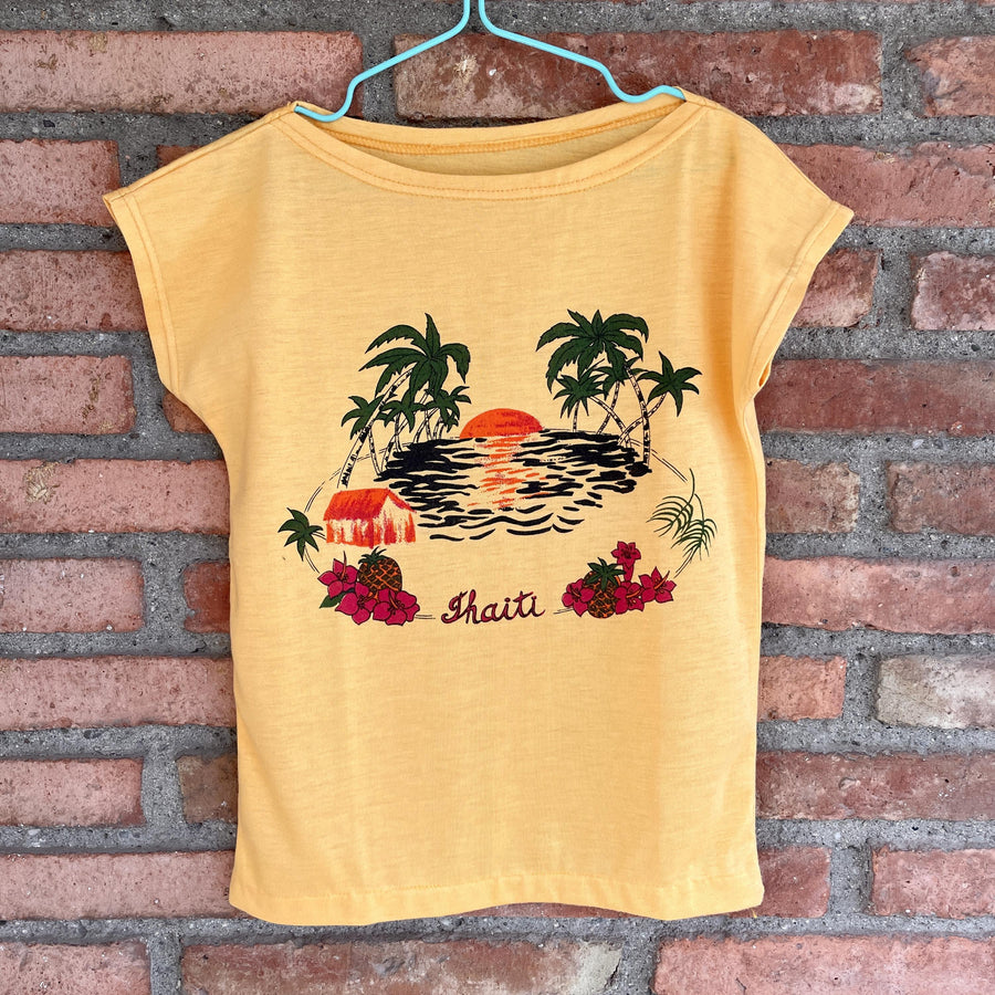T-shirt neuf Haiti 7 ans