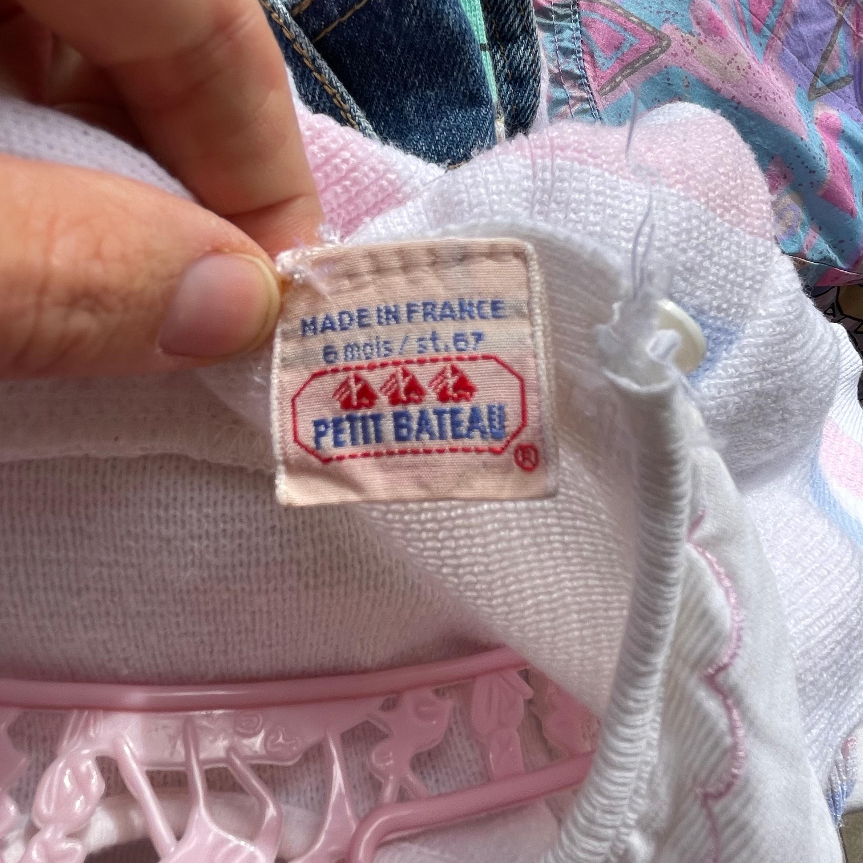 Combinaison Petit Bateau maille vintage 6 mois