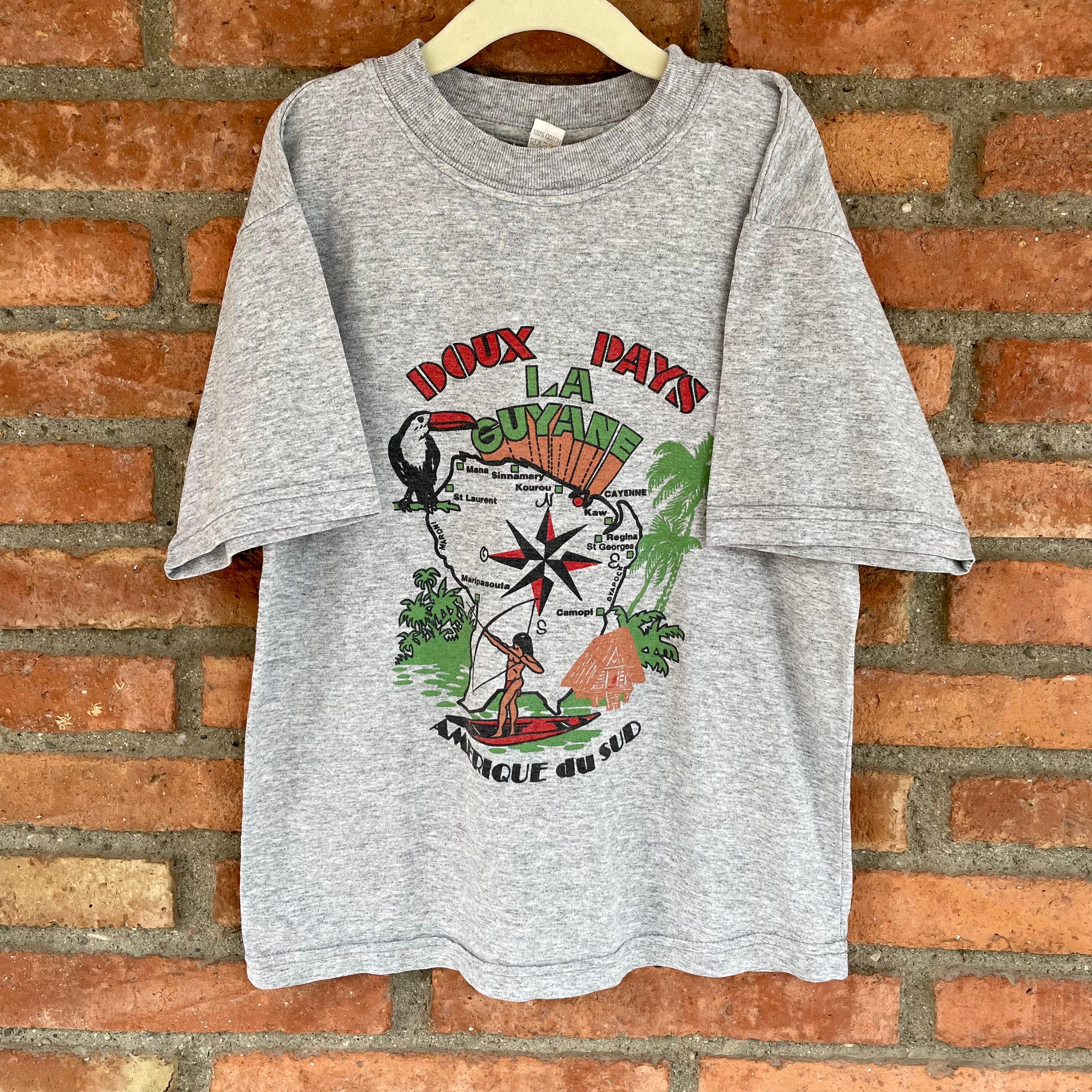 T-shirt souvenir vintage Guyane 8 ans