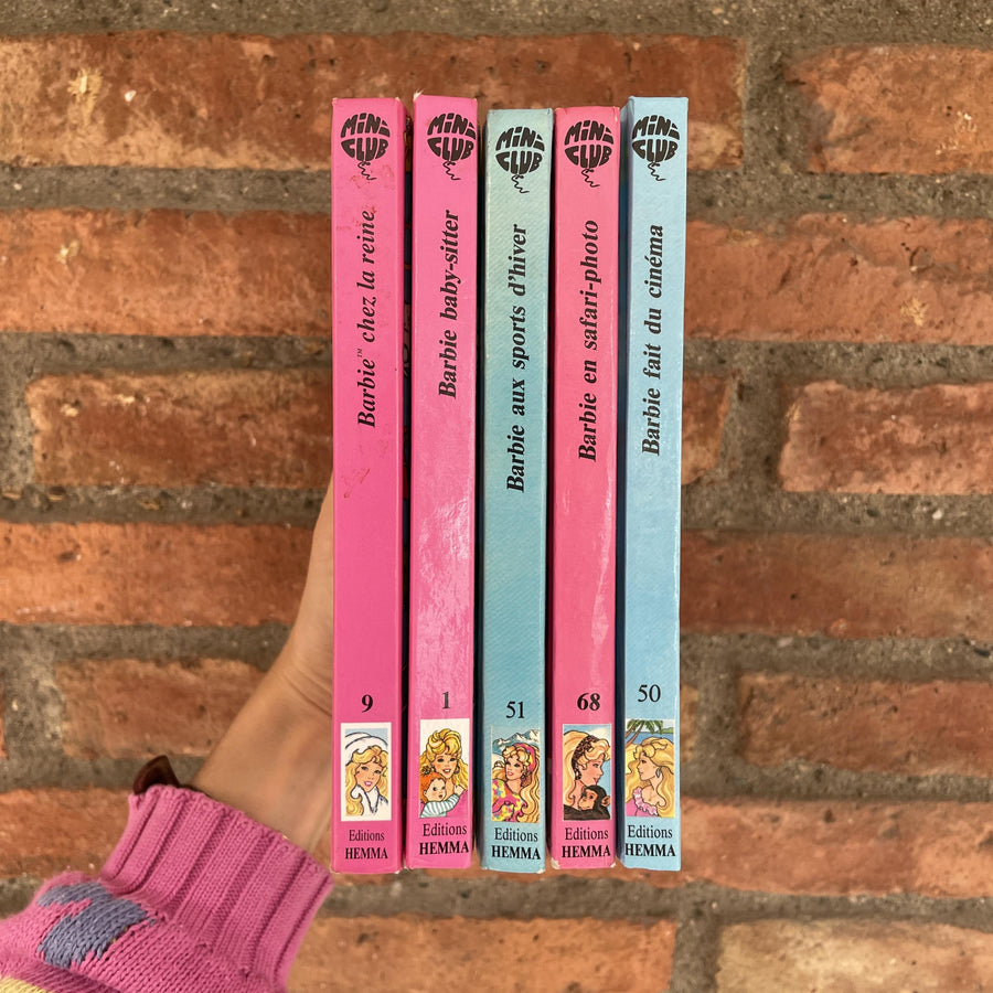 Lot de 5 livres Barbie