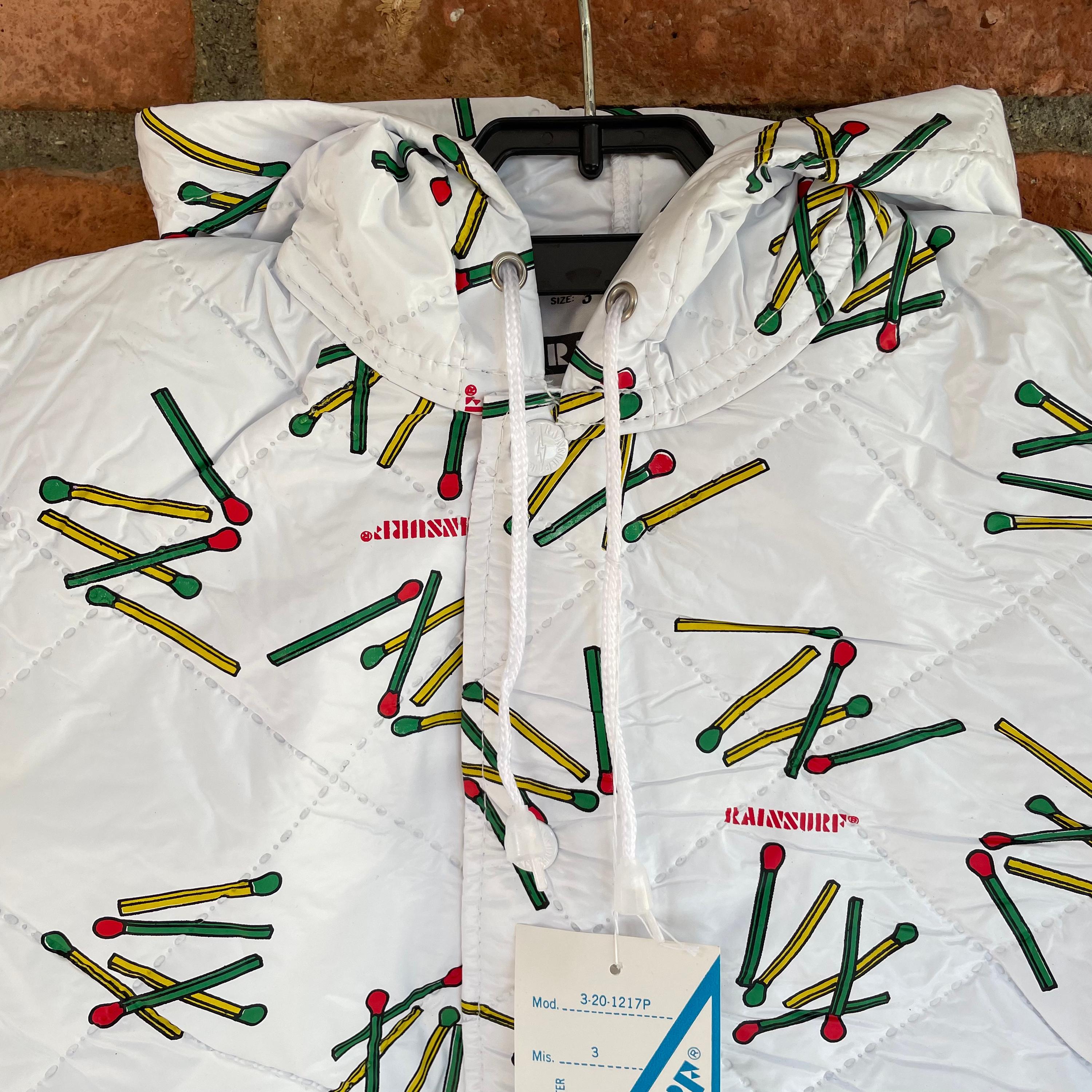 Imperméable allumettes blanc 3 à 6 ans