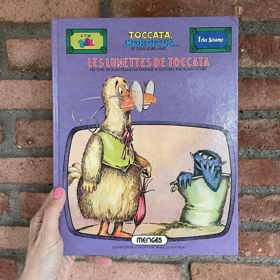 Livre Les lunettes de Toccata (Sesame Street)