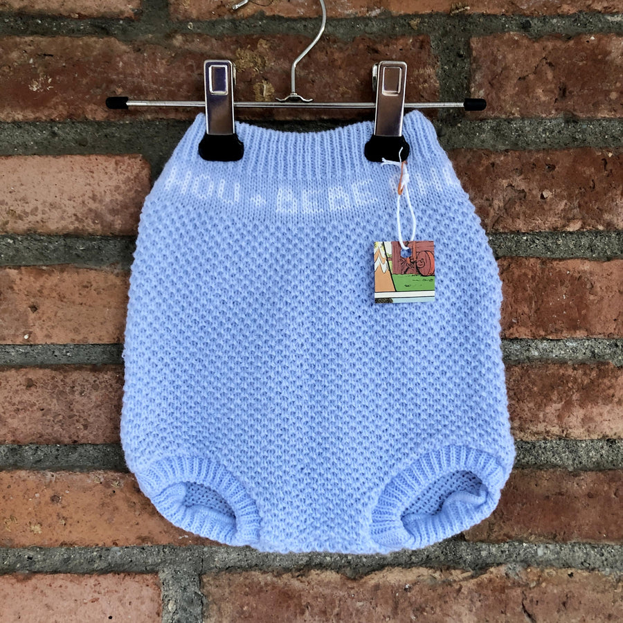 Culotte laine bébé chou 6-12 mois