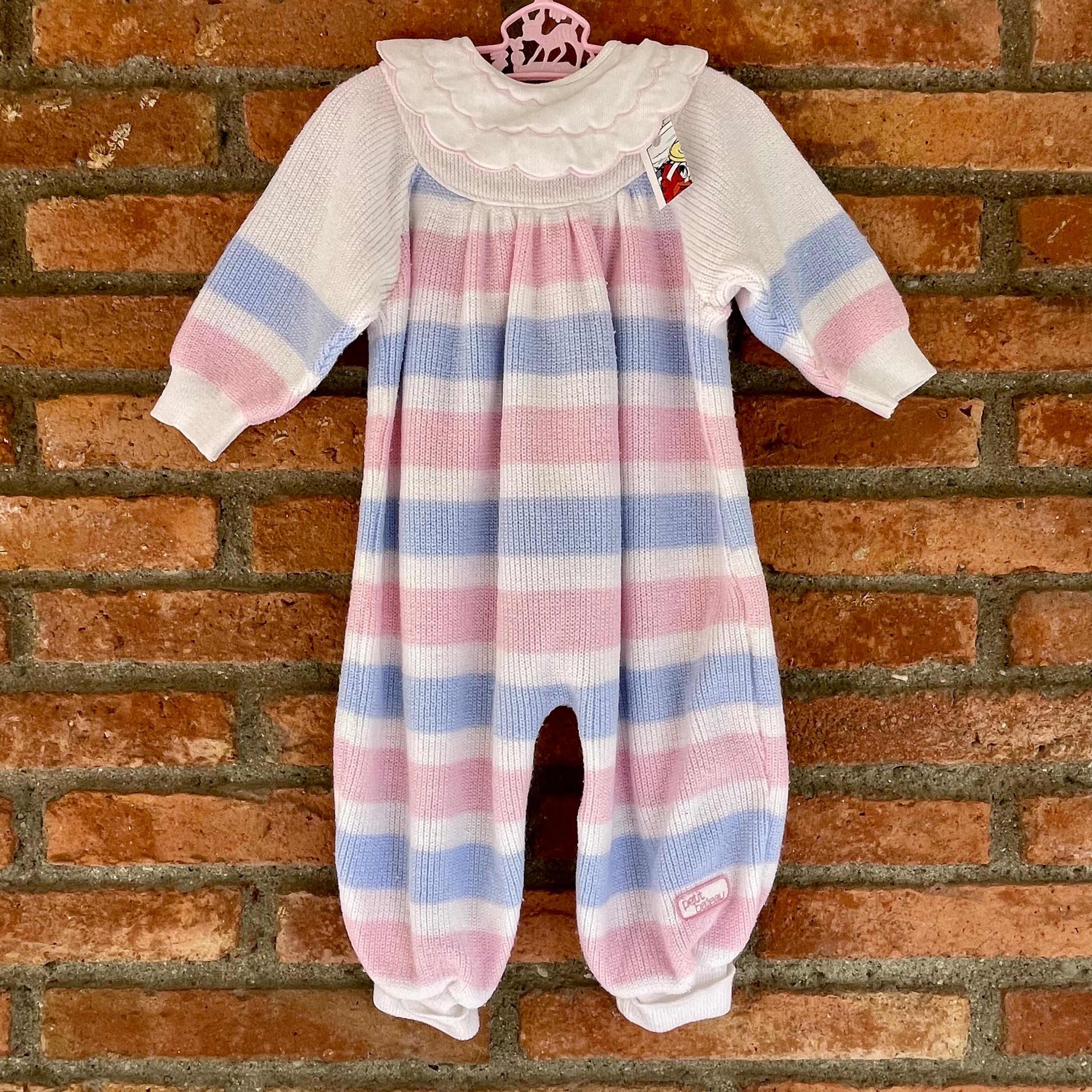 Combinaison Petit Bateau maille vintage 6 mois