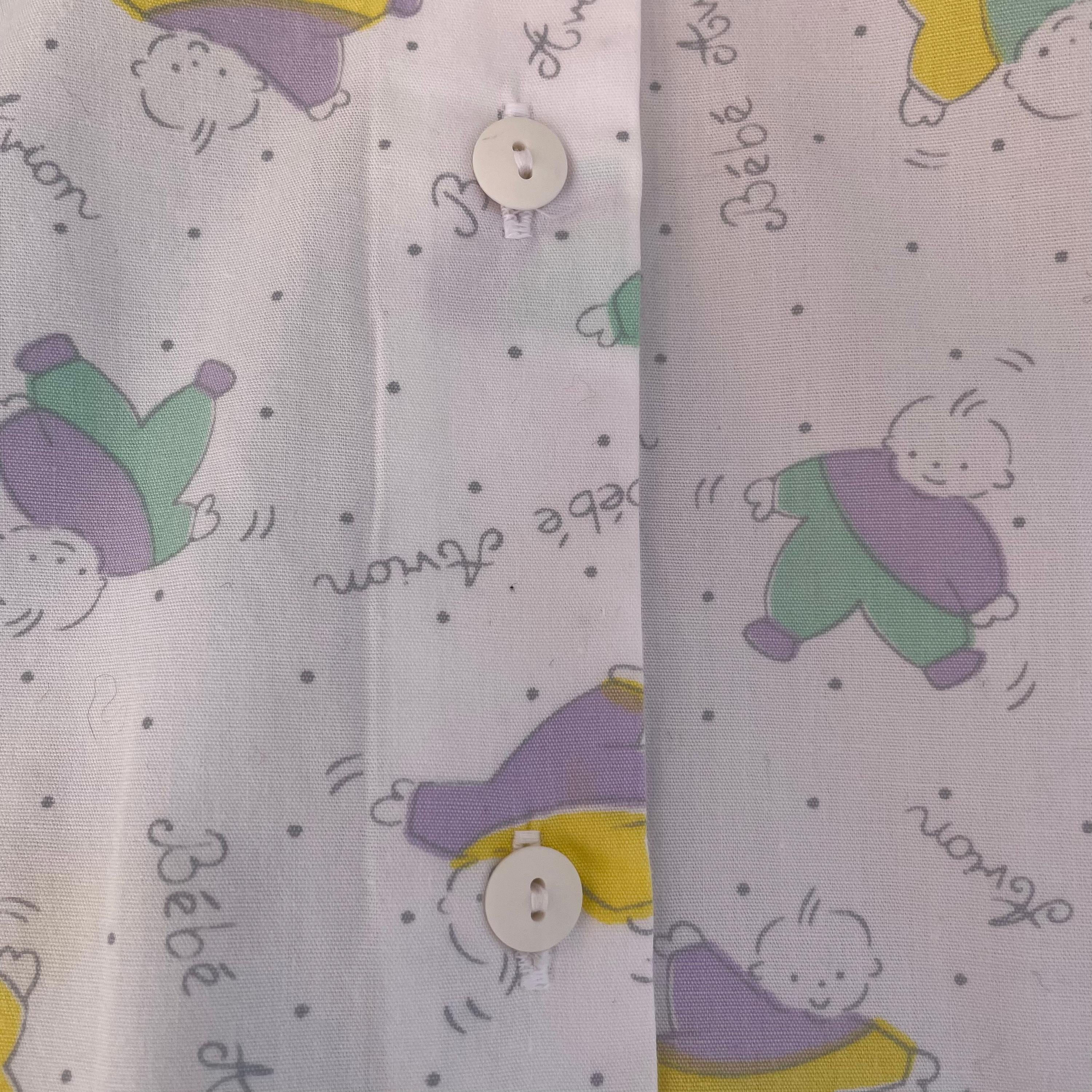 Chemisier pastel vintage 12 mois