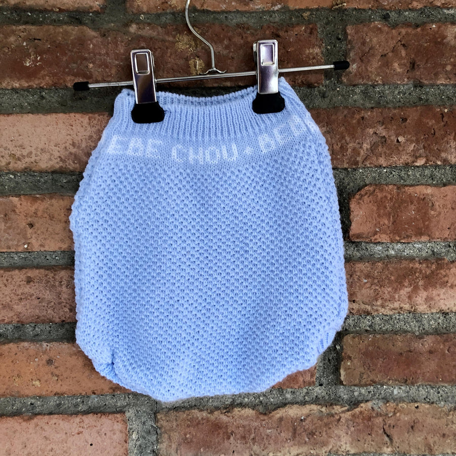 Culotte laine bébé chou 6-12 mois