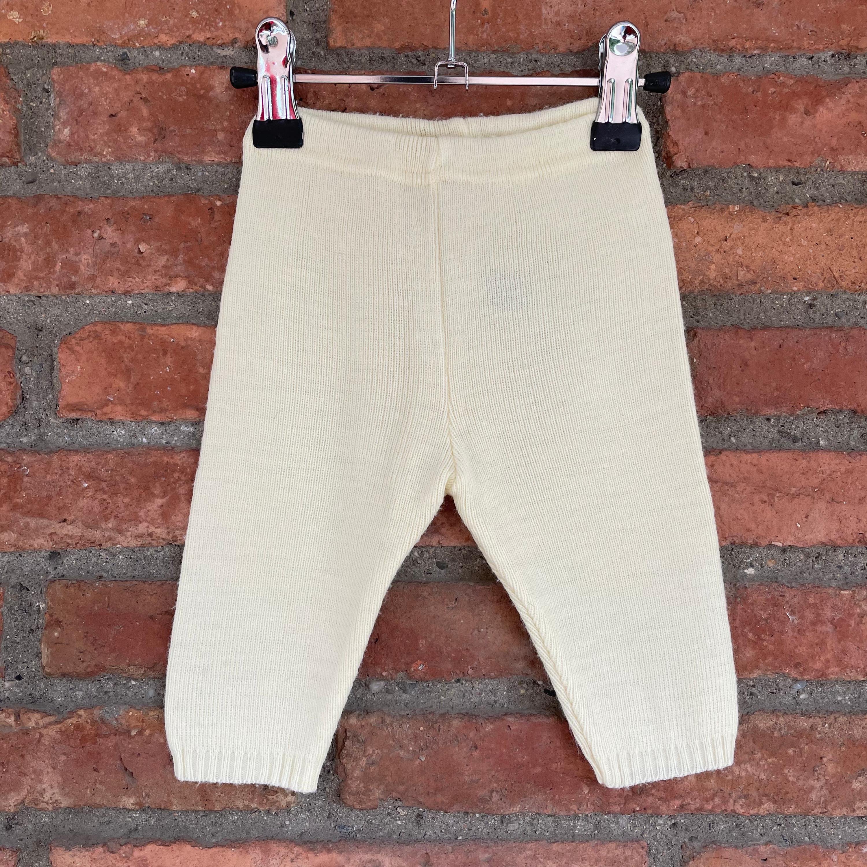 Pantalon maille vintage 3 mois