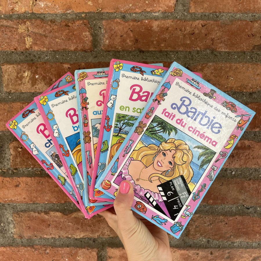 Lot de 5 livres Barbie