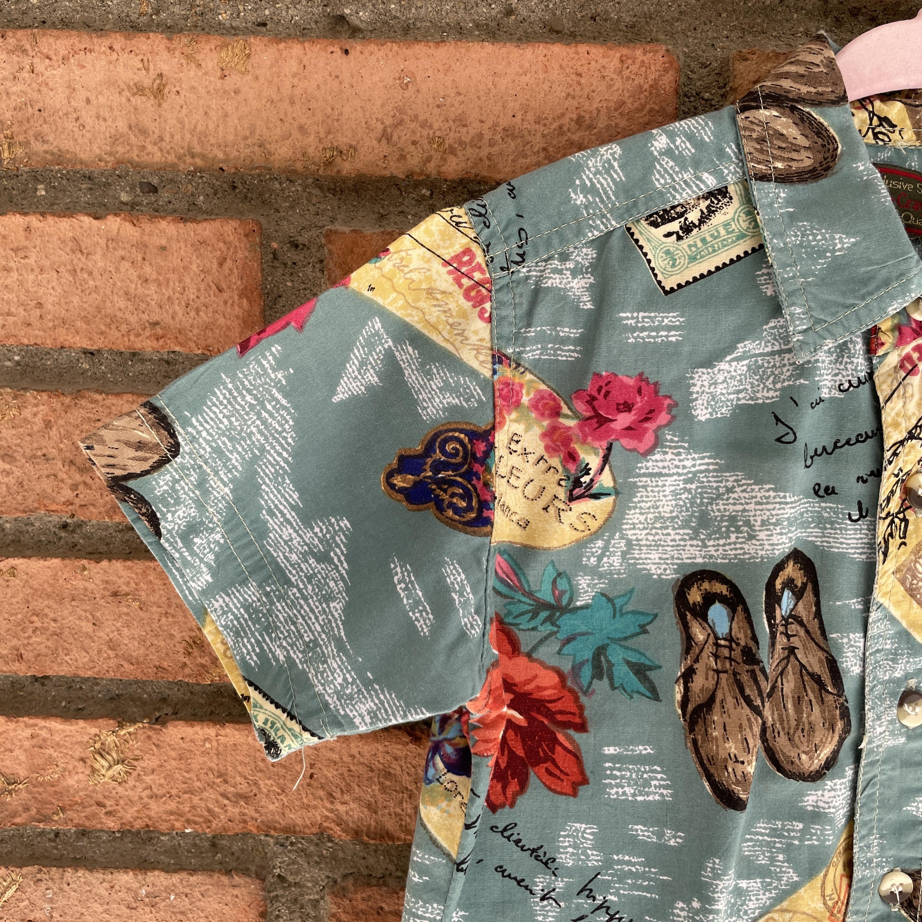 Chemisette tropicale 4 ans