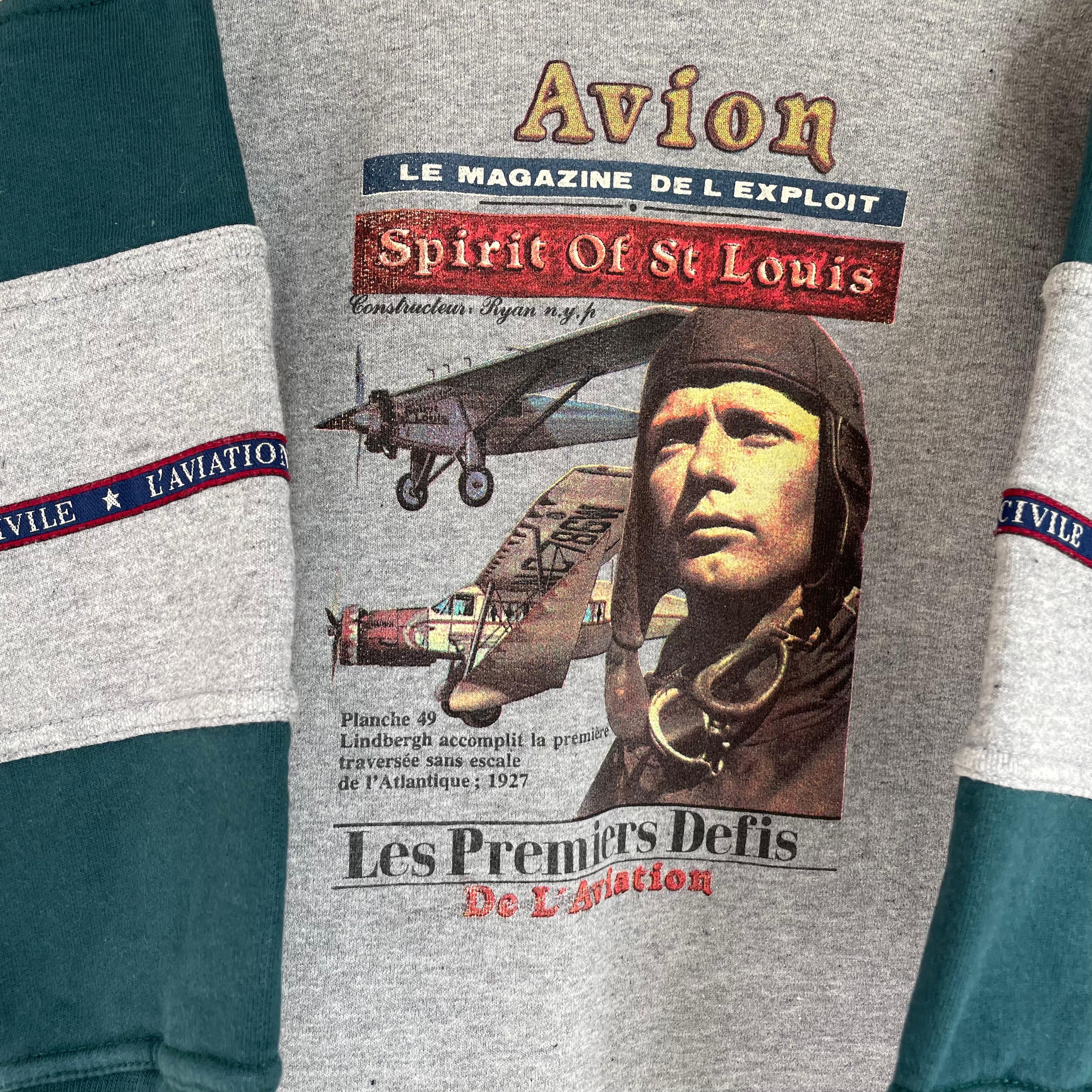 Sweat aviateur vintage 4 ans