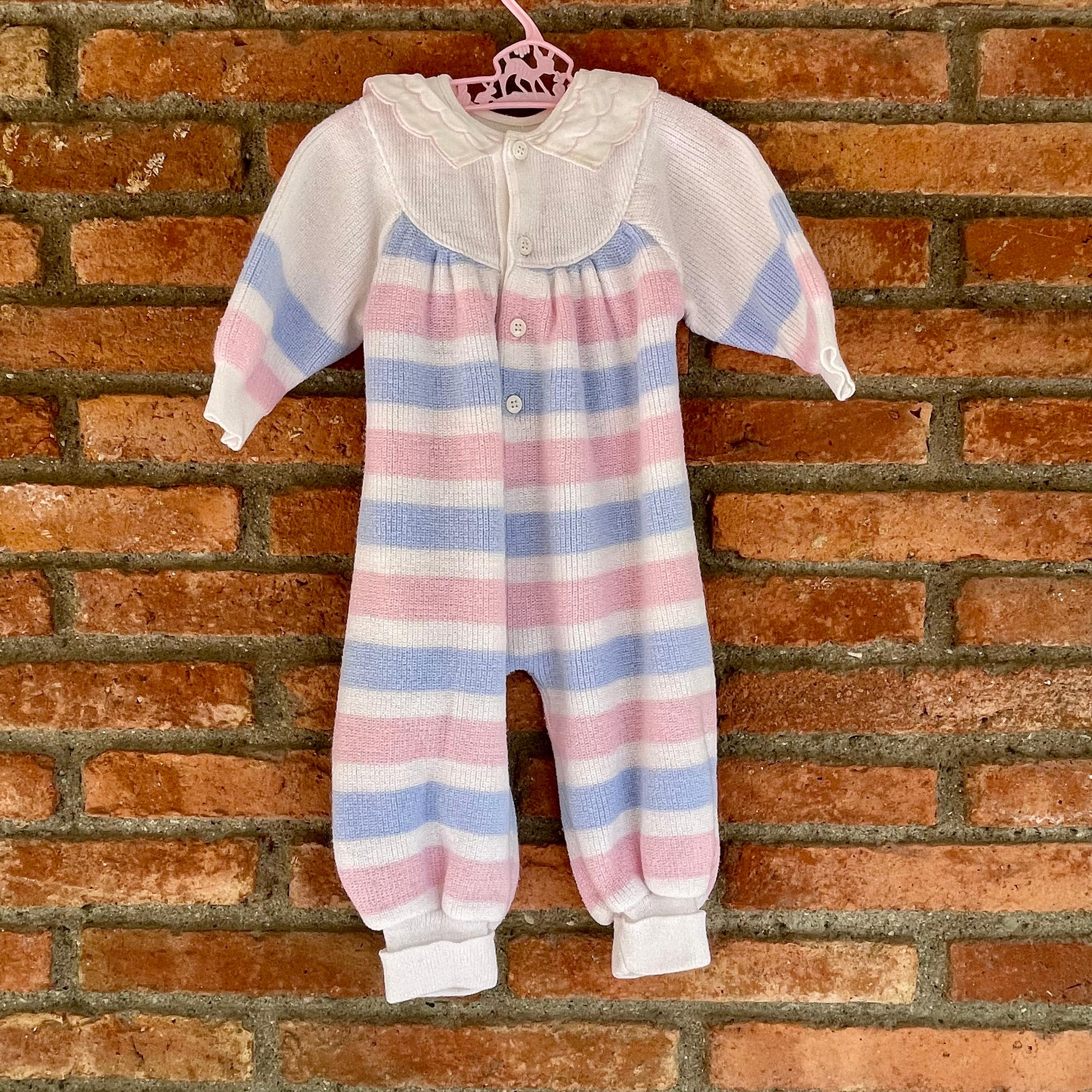 Combinaison Petit Bateau maille vintage 6 mois