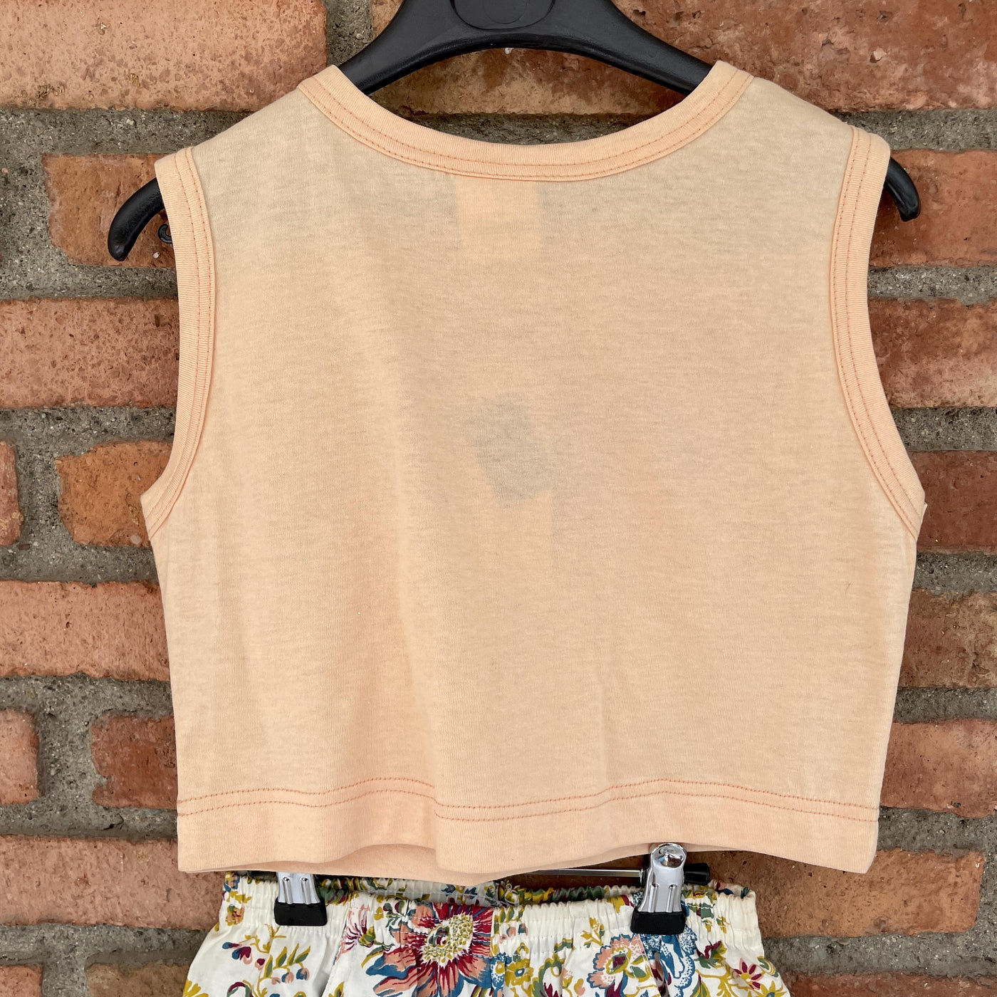 Ensemble neuf fleuri 18 mois