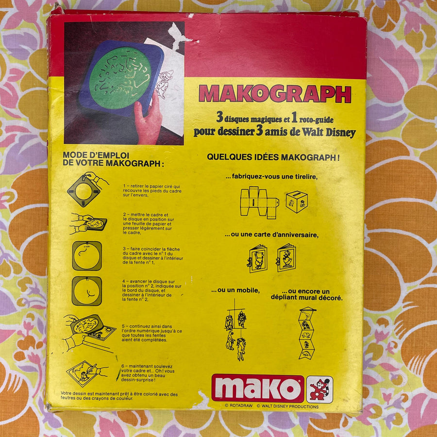 Jeu makograph vintage