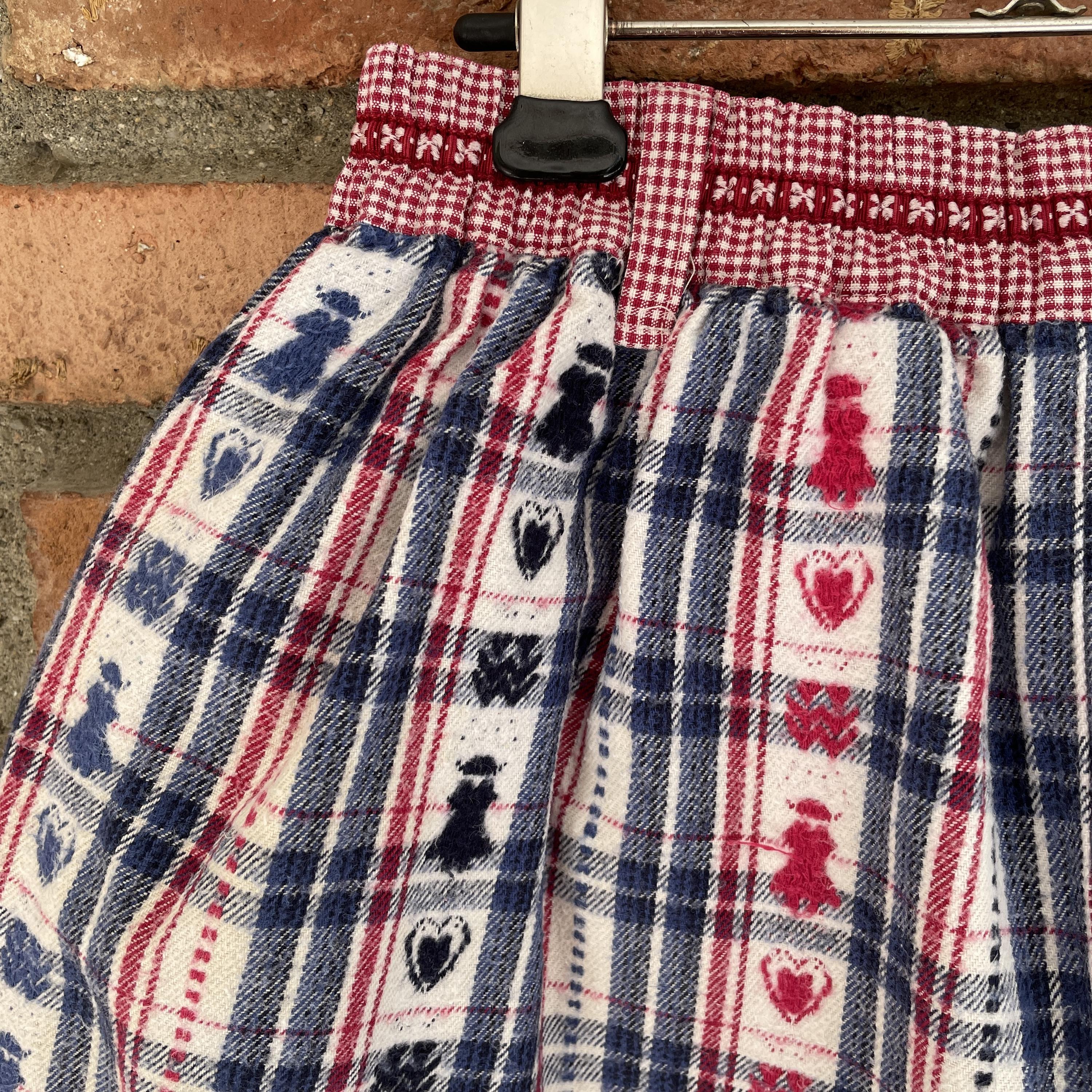 Short carreaux 7-8 ans
