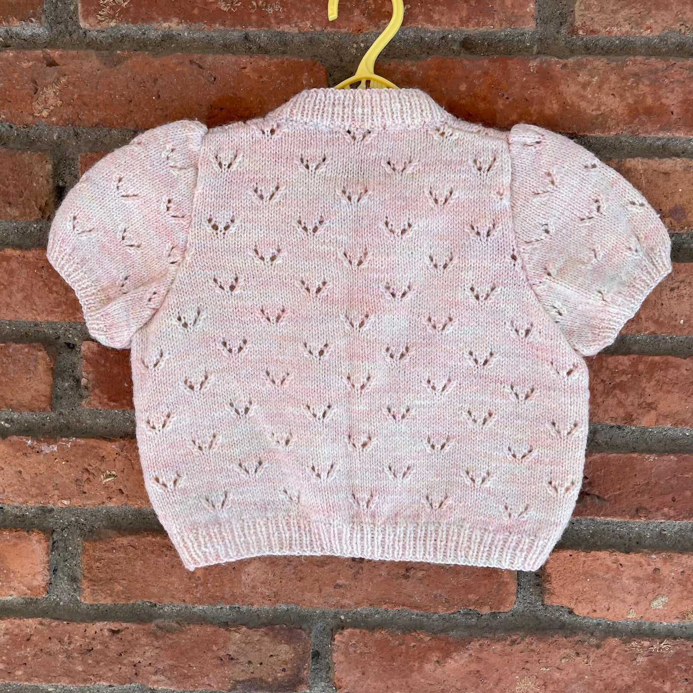 Gilet rose 12 mois
