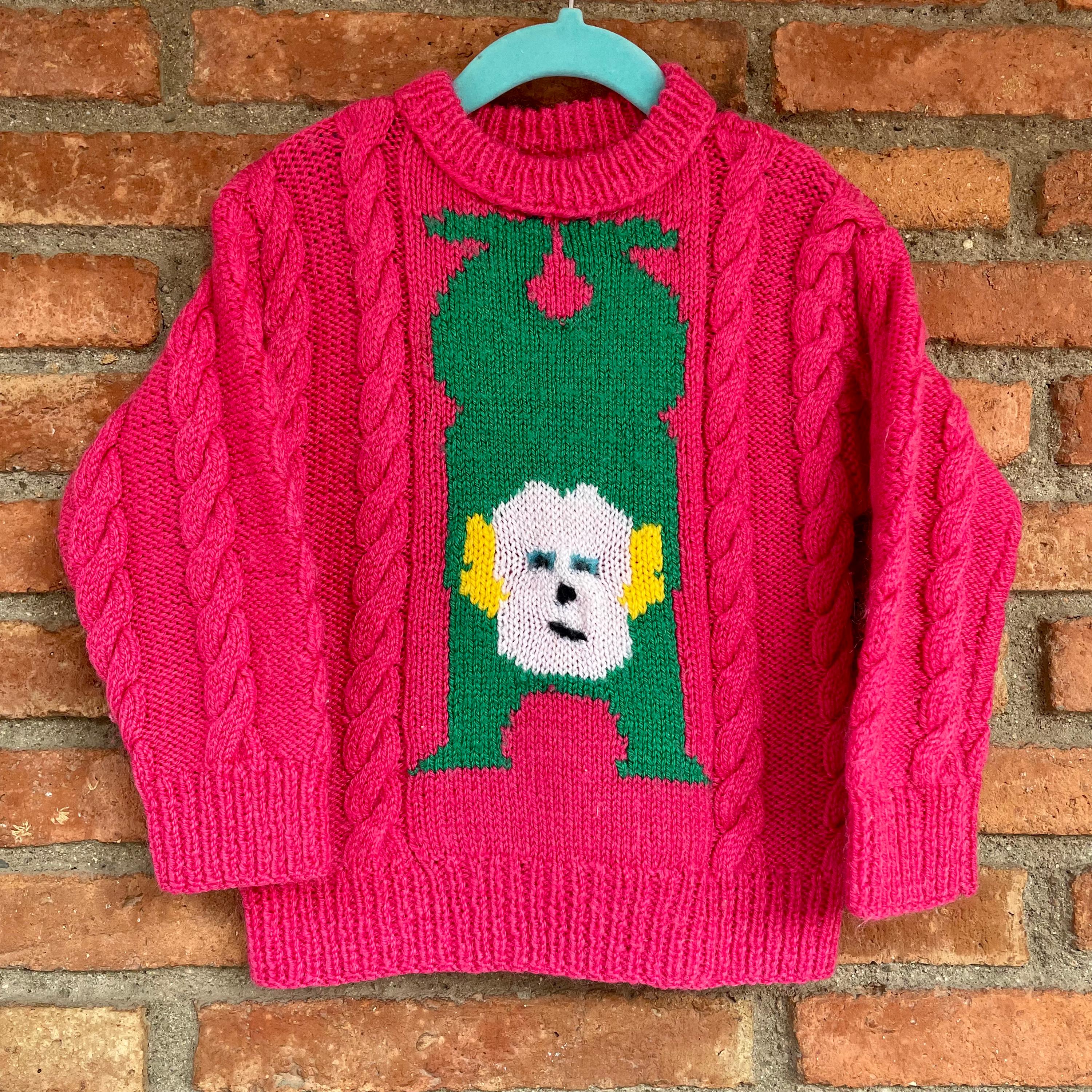 Pull vintage clown 3 ans
