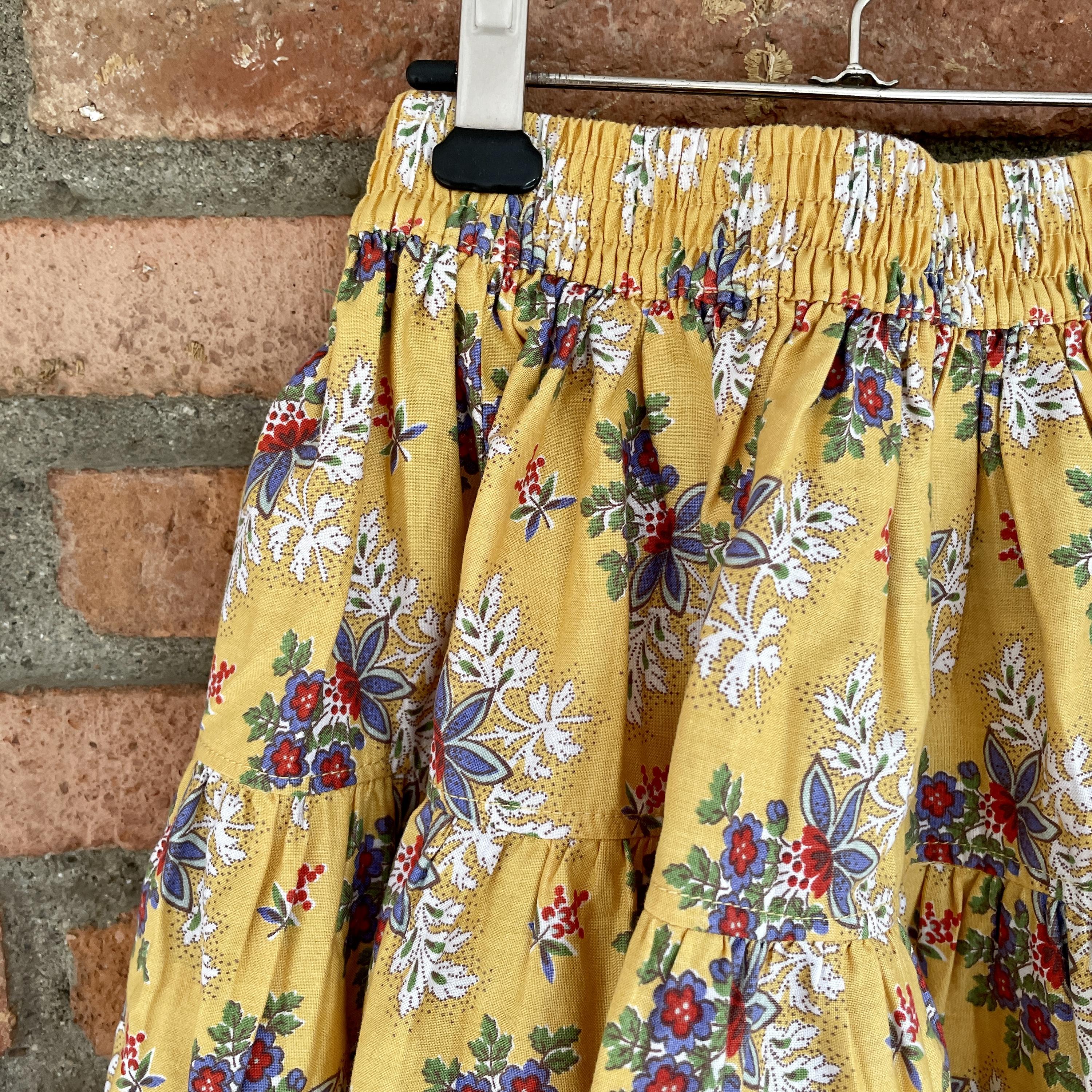 Ensemble jupe inspiration provençale 6 ans