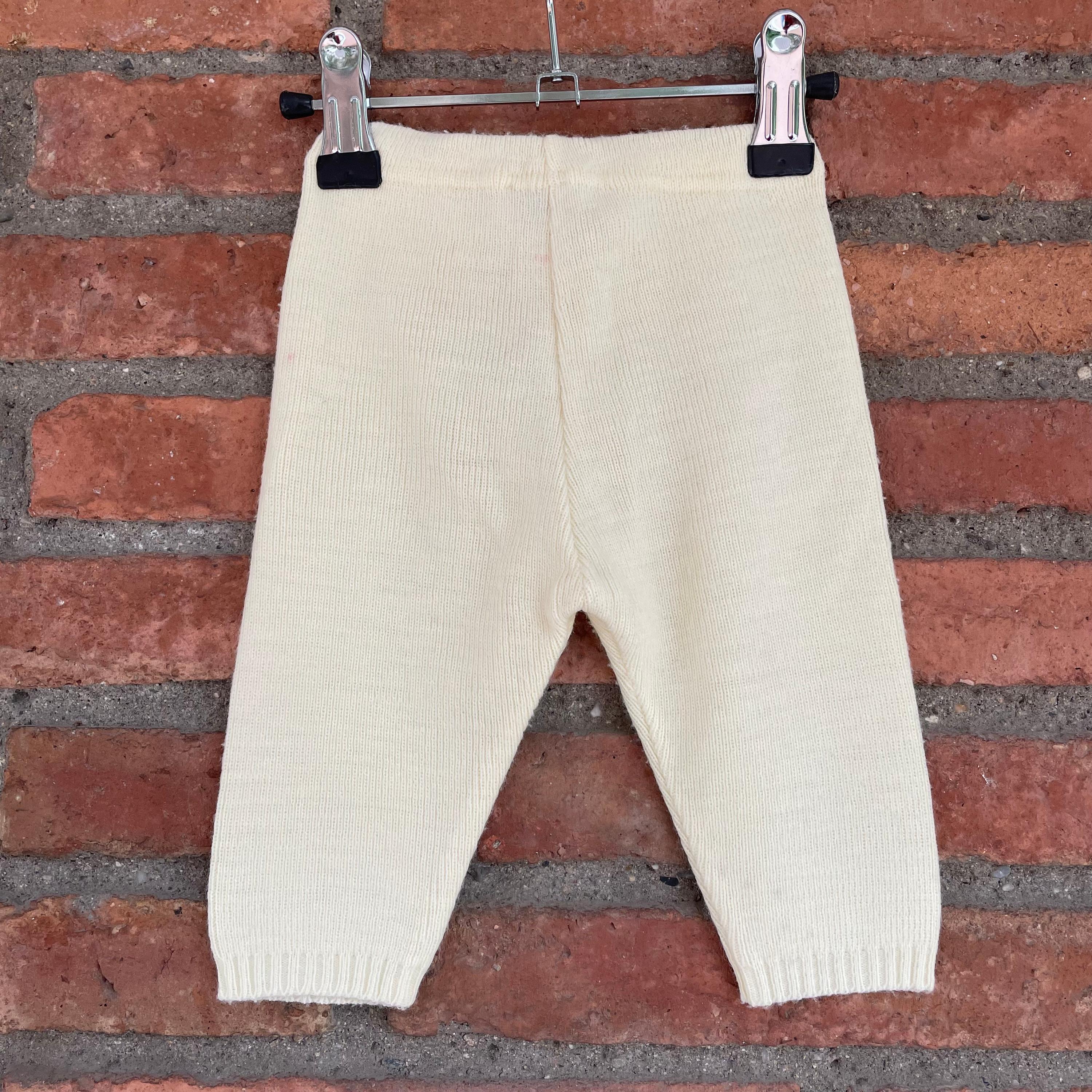 Pantalon maille vintage 3 mois