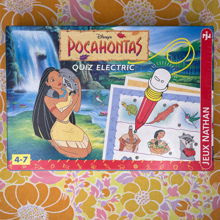 Quiz electrique Pocahontas vintage